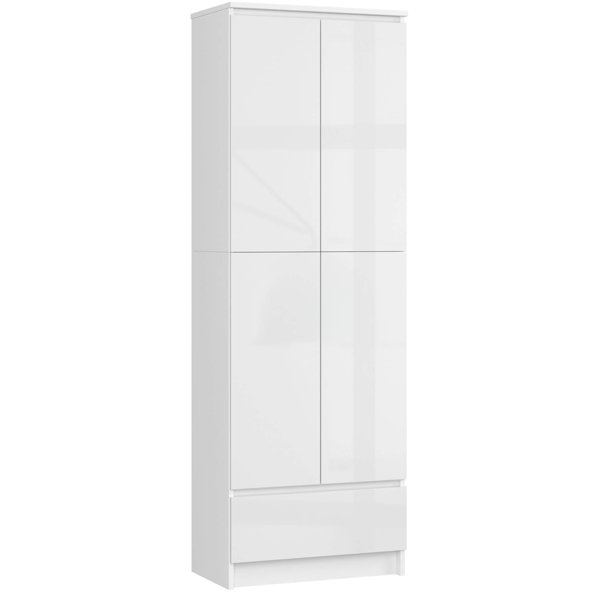 Skriňa Rexa 60 cm biela lesk 1