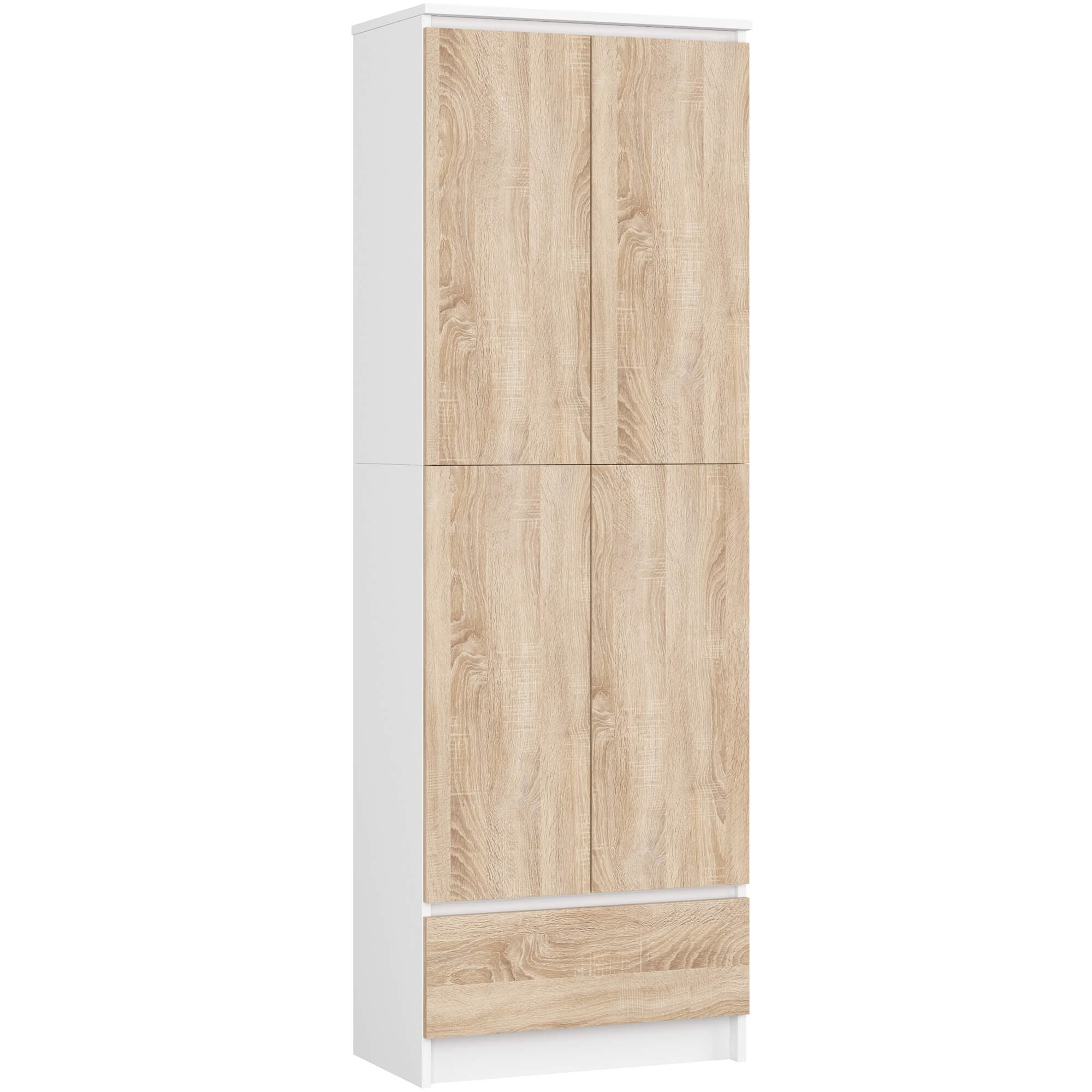 Skriňa Rexa 60 cm biela/dub sonoma