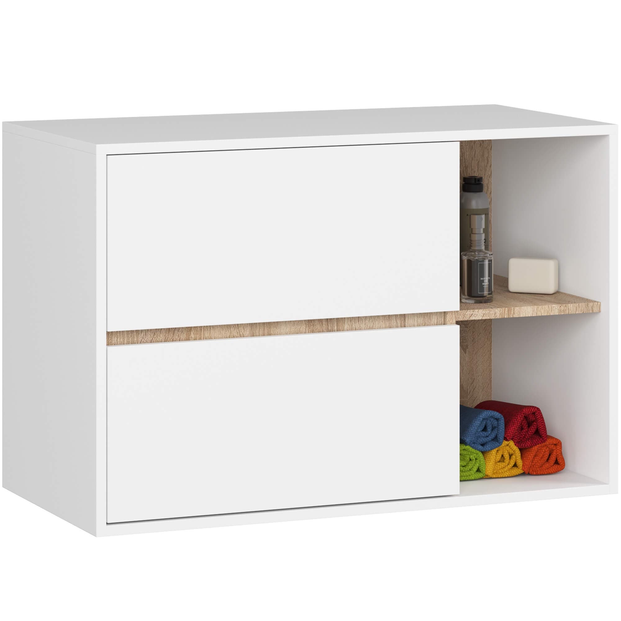 Závesná skrinka pod umývadlo VAMI 90 cm - výber z 6 prevedení