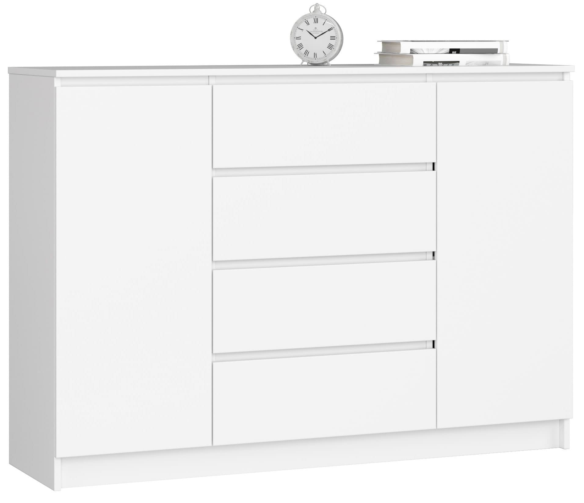 Komoda Kryštof 140 cm bílá 1