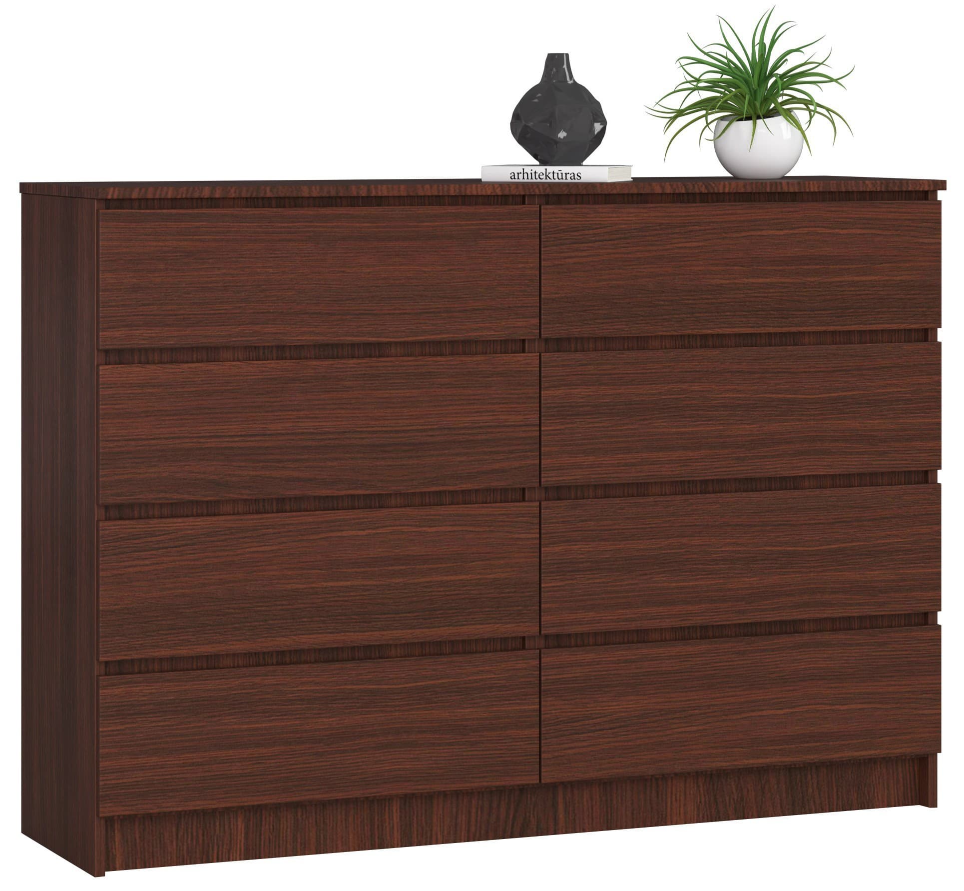 Komoda Rollo X 140 cm wenge 1