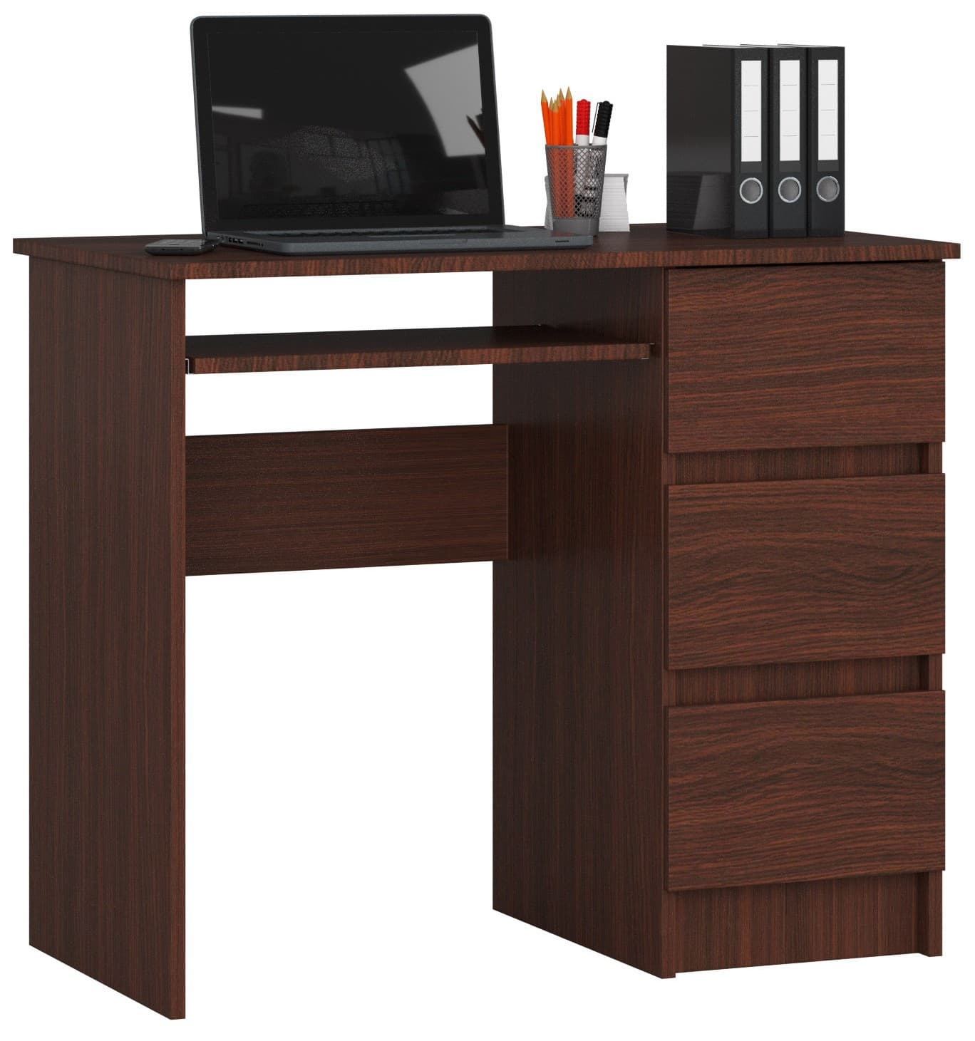 Písací stôl A-6 90 cm wenge pravý 1