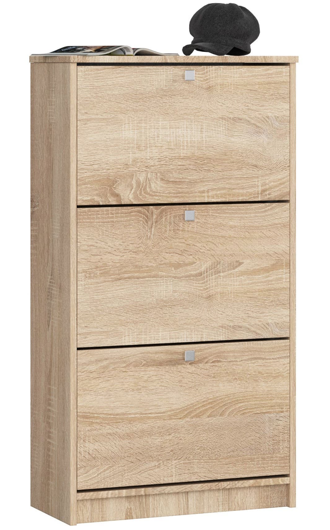 Botník Marienne 60 cm - 3 dvierka dub sonoma 1
