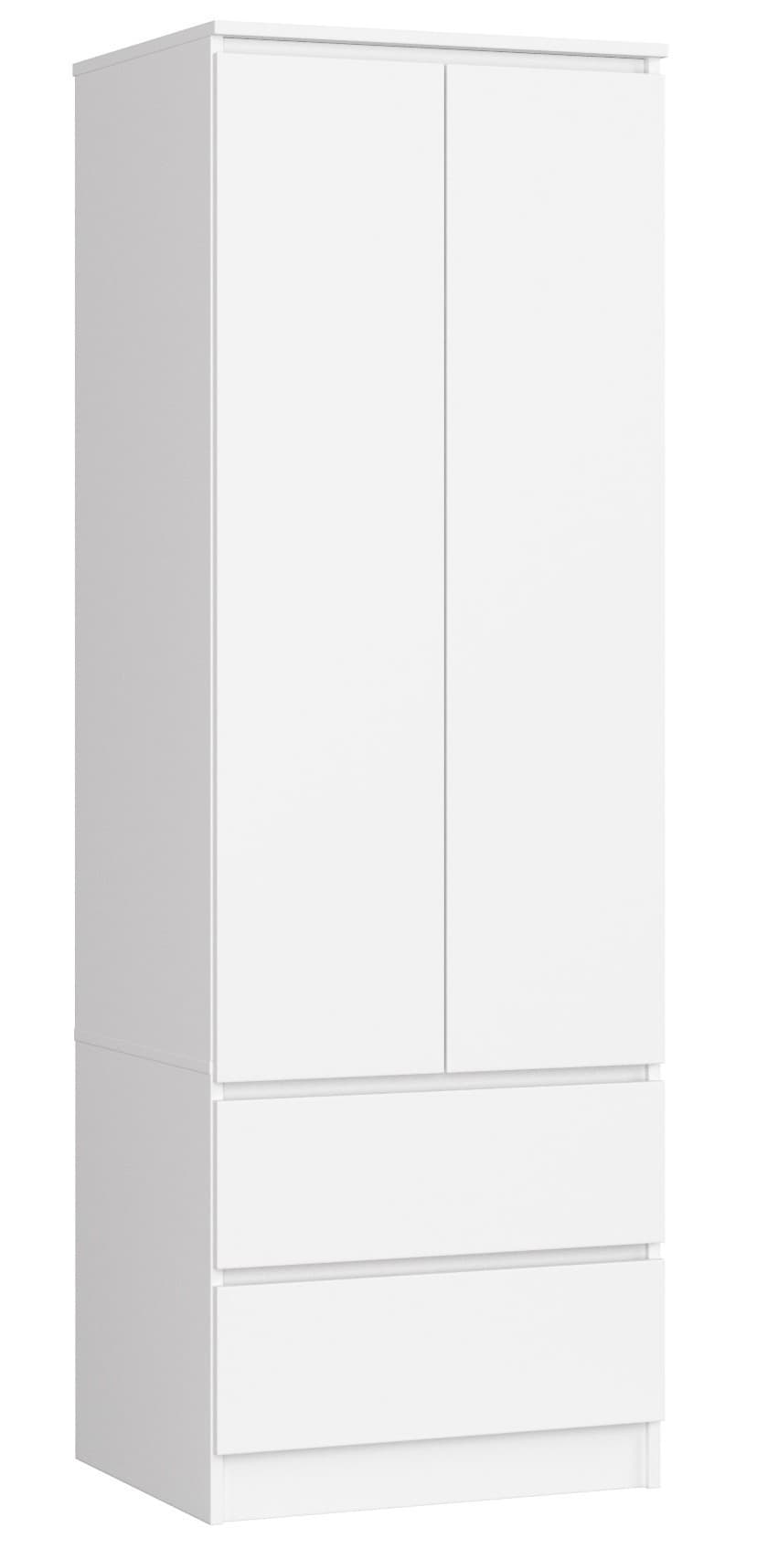 Šatníková skriňa Star 60 cm biela 1