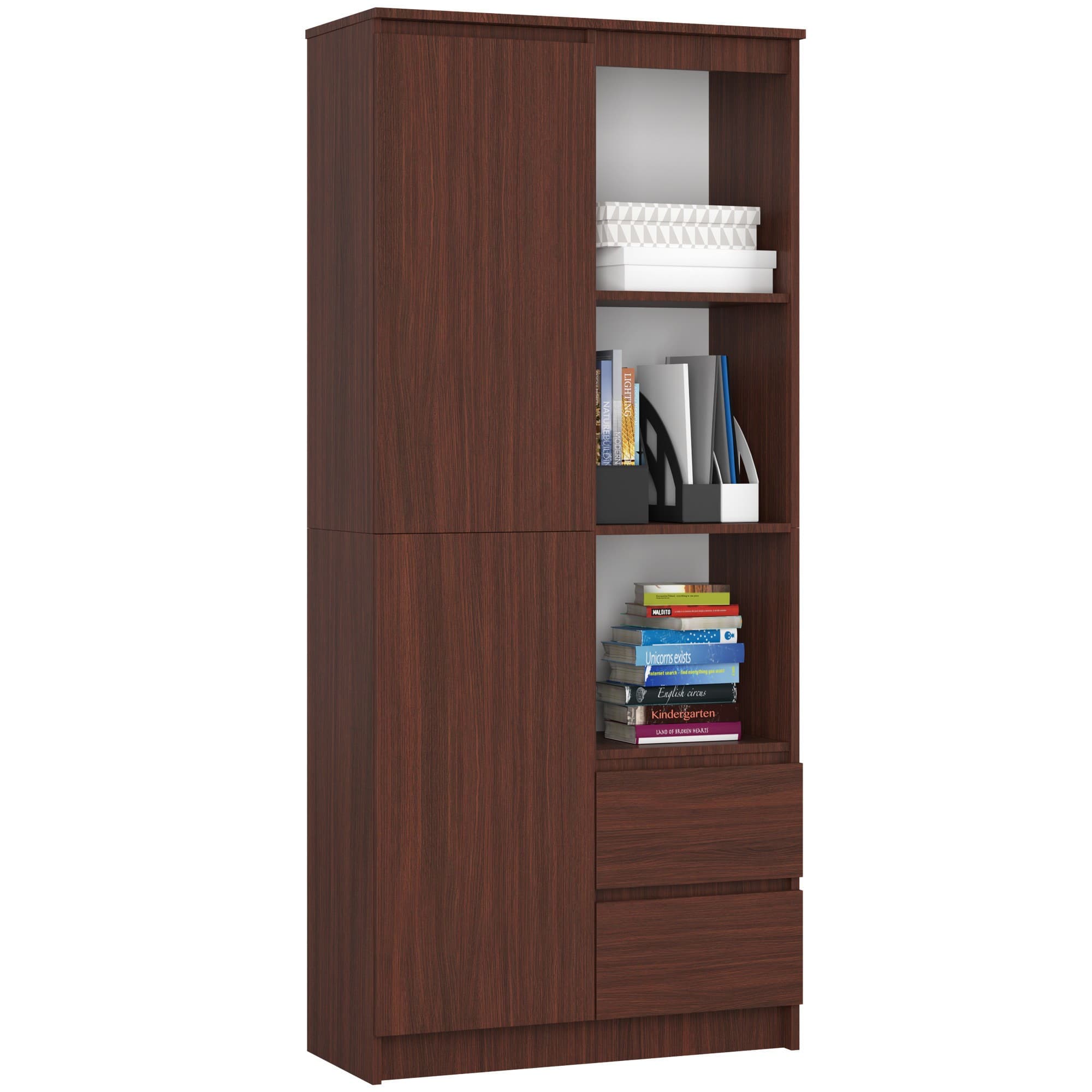 Skriňa Rexa 80 cm wenge 1