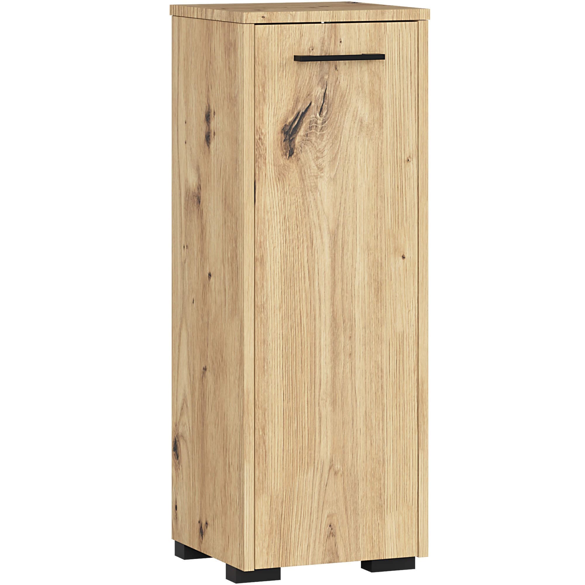 Kúpeľňová skrinka Fin S30 1D 30 cm dub - výber z 4 prevedení 1