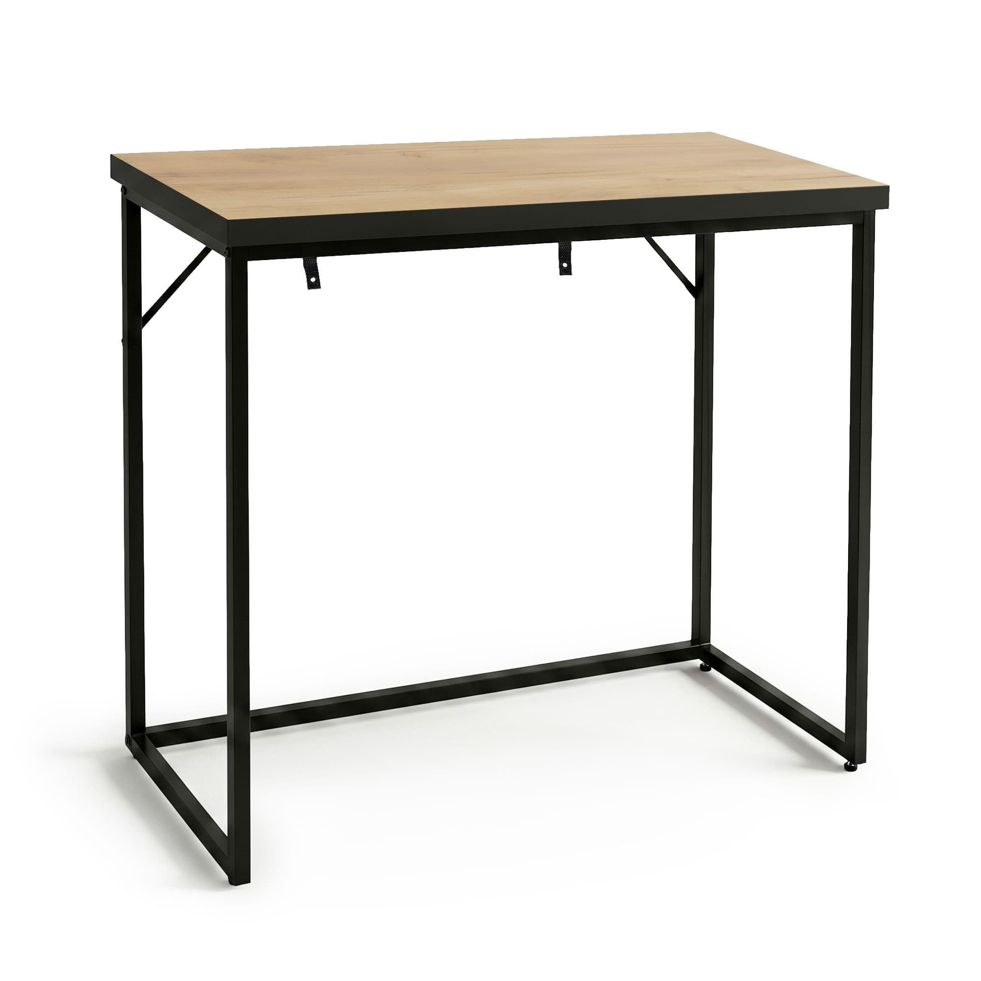 Konzolový stolík Origo 90 cm čierny/dub Craft 1