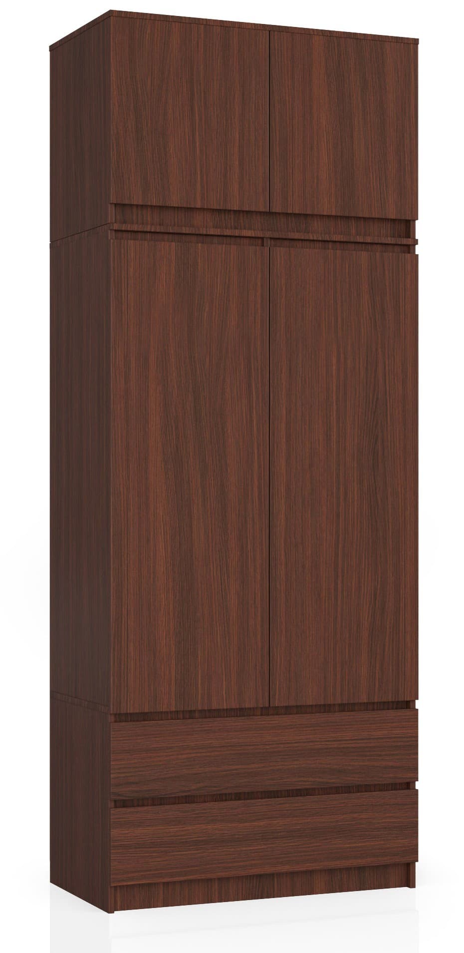 Šatníková skriňa s nadstavcom Star 90 cm wenge 1