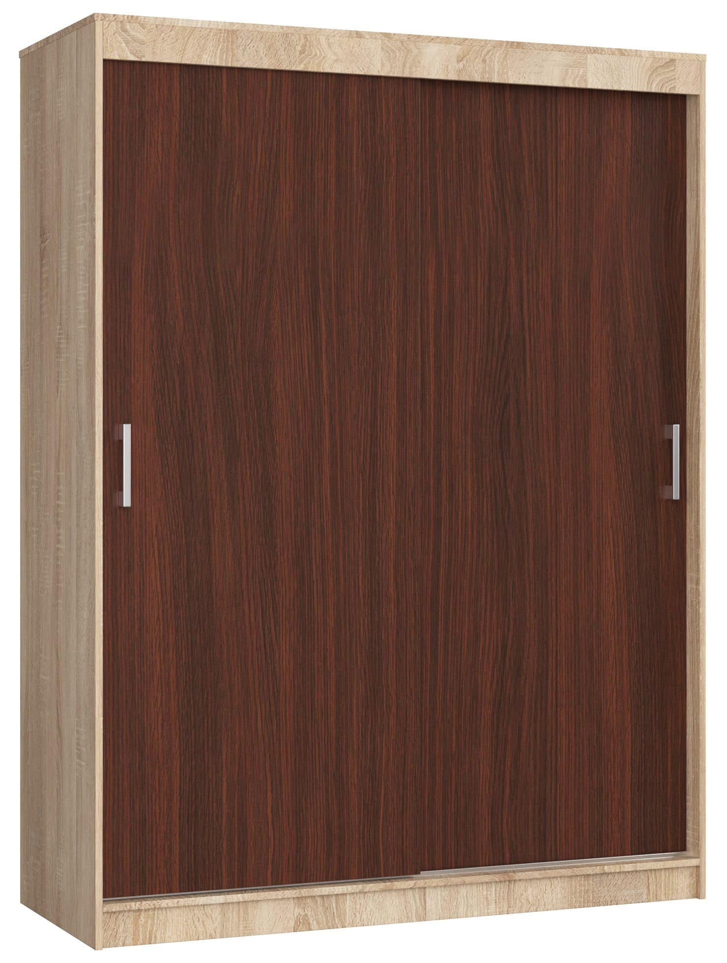 Šatní skříň CLP Mono 150 cm dub sonoma/wenge 1