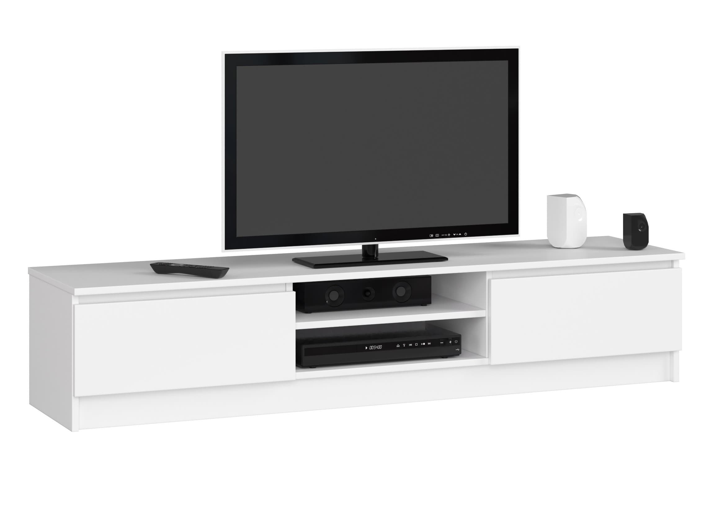 TV stolík Ronon 160 cm biely 1