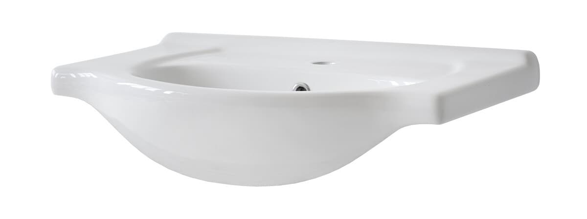 Keramické zapustené umývadlo Vintage II 65 cm biele 1