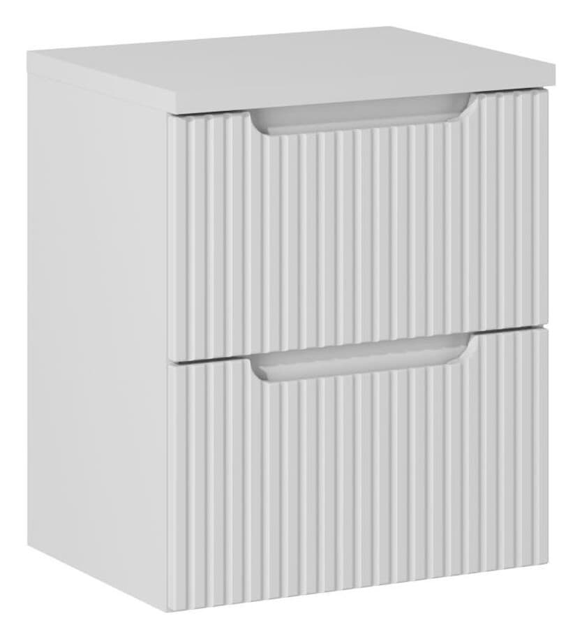 Závesná skrinka pod umývadlo Nova White I s doskou 50 cm biela 1