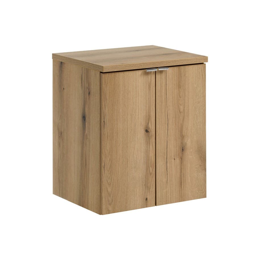 Závesná skrinka pod umývadlo Nova Oak s doskou 50 cm dub evoke