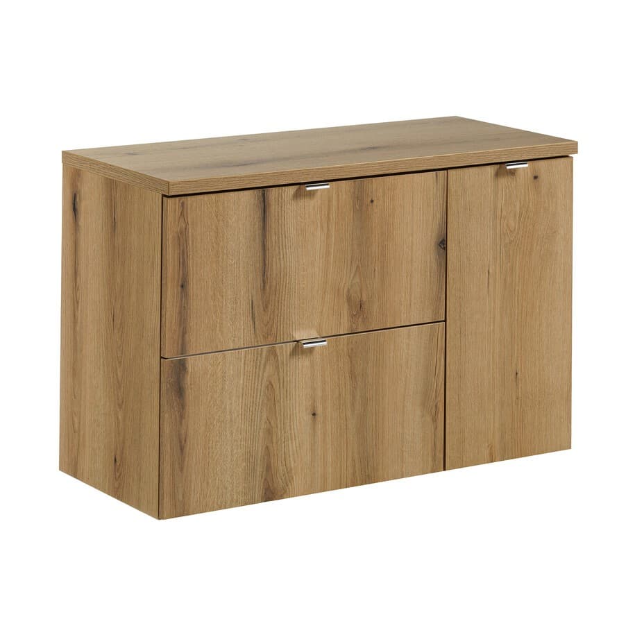 Závesná skrinka pod umývadlo Nova Oak 90 cm dub coast evoke 1