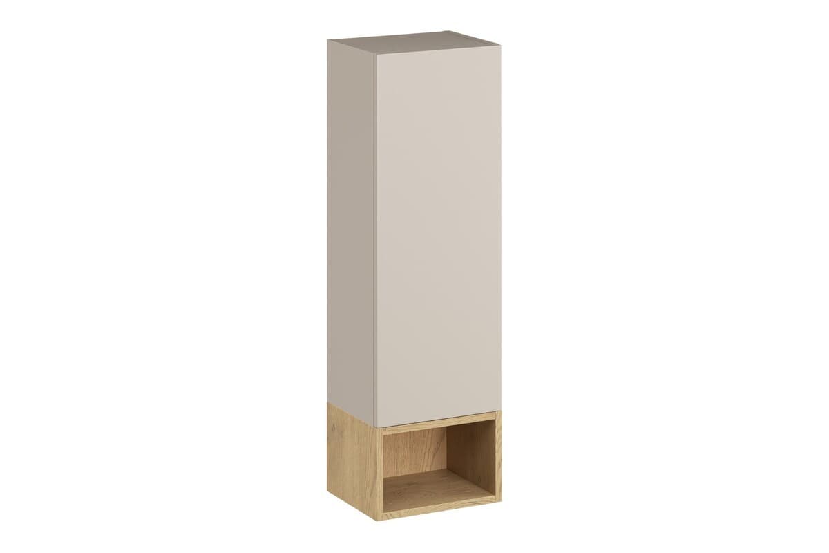 Závesná kúpeľňová skrinka UNI 30 cm dub cremona/kašmírová
