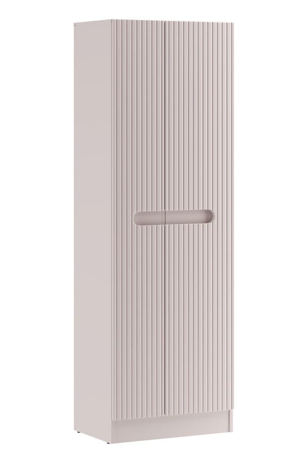 Vysoká voľne stojaca kúpeľňová skrinka Nova Cashmere 80-60-2D kašmírová