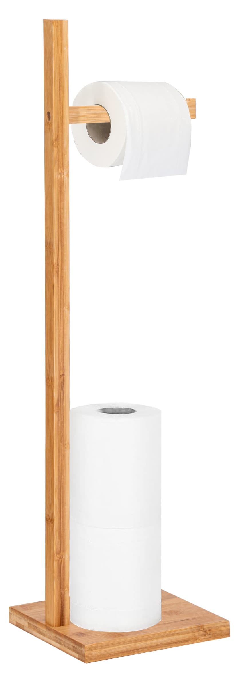 Bambusový stojan na toaletný papier KEFASA hnedý 1