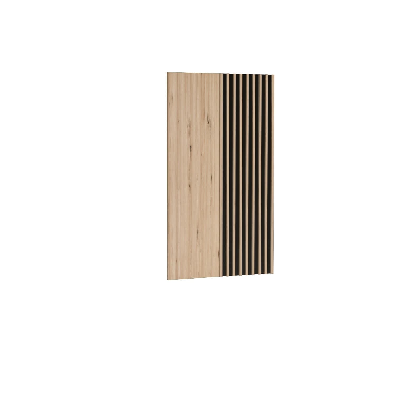 Nástenný panel Moderno C11 80 cm dub Artisan/čierny 1