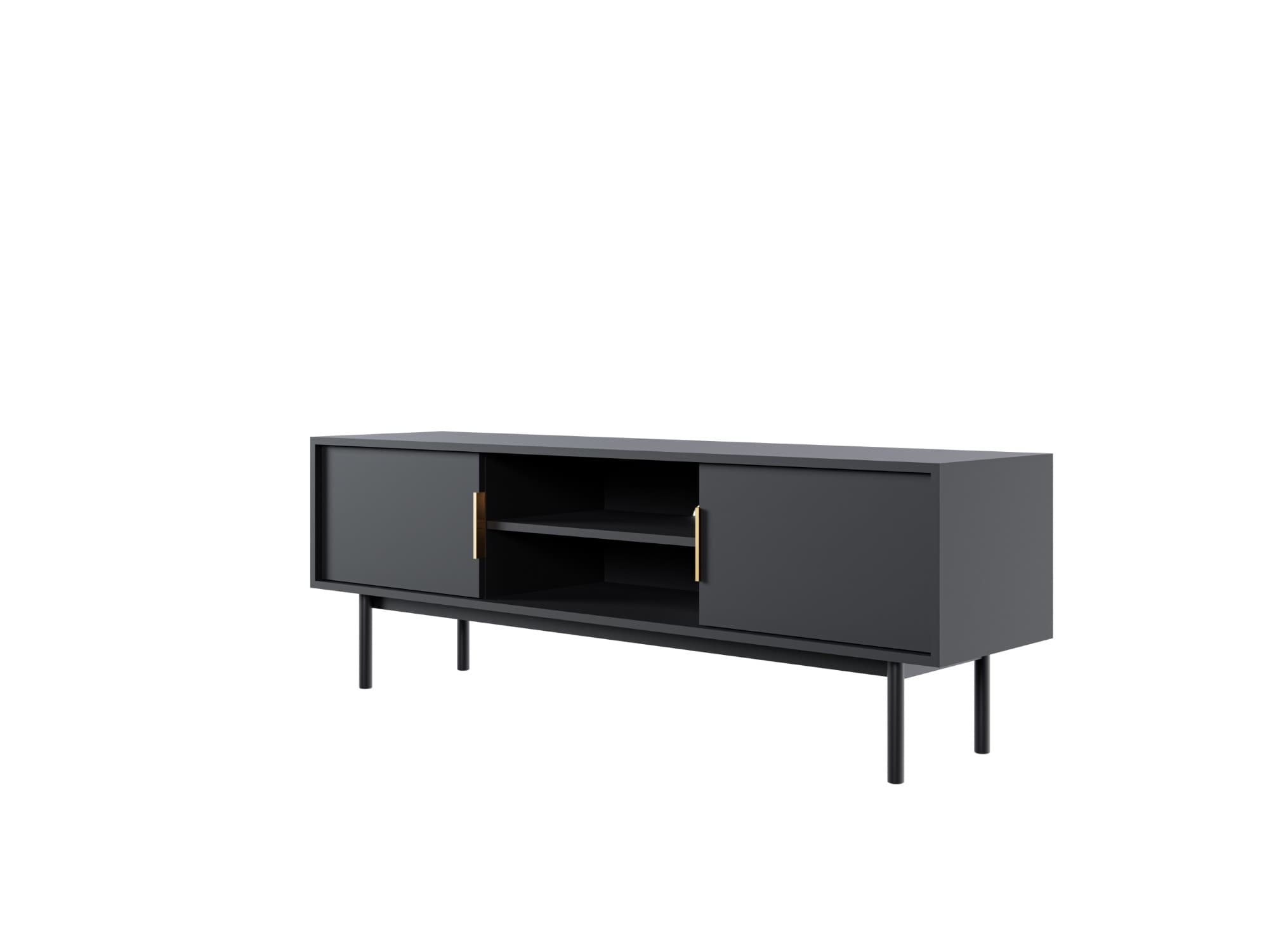 TV stolík Viva 154 cm čierny 1