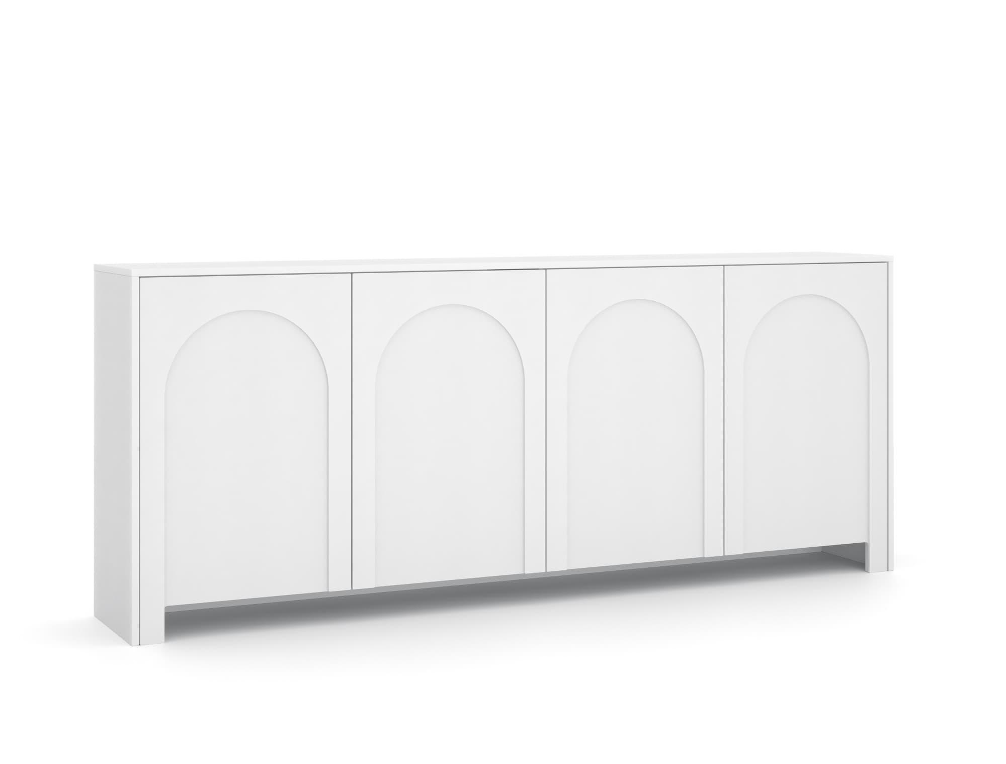 Komoda Arco 204 cm biela