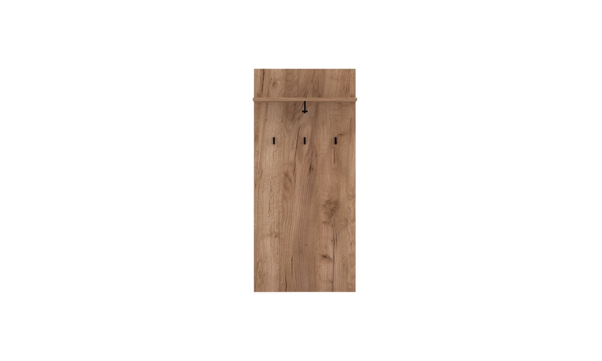 Nástenný predsieňový vešiak Bilbao 63,4 cm dub Remeselný Tabak 1