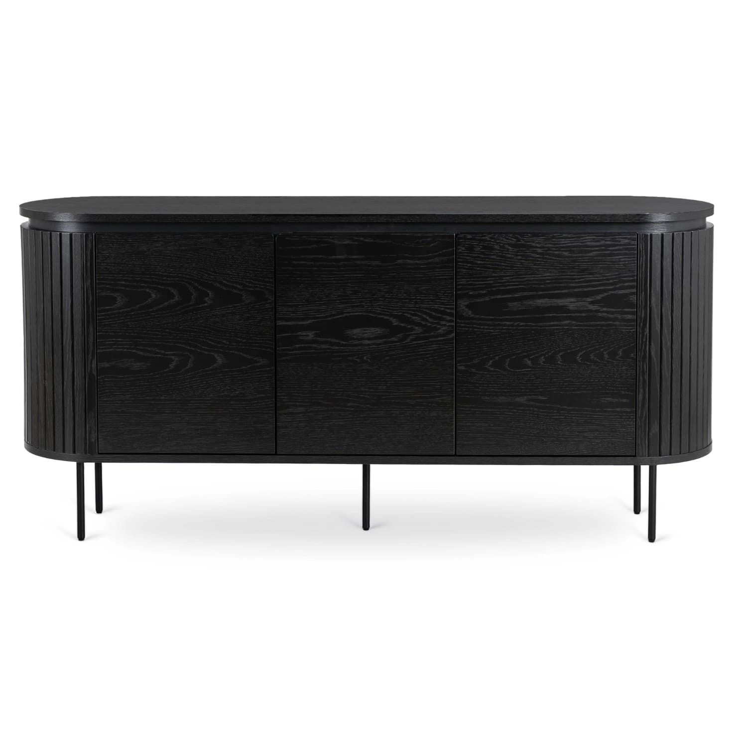 Komoda Beck 160 cm čierna