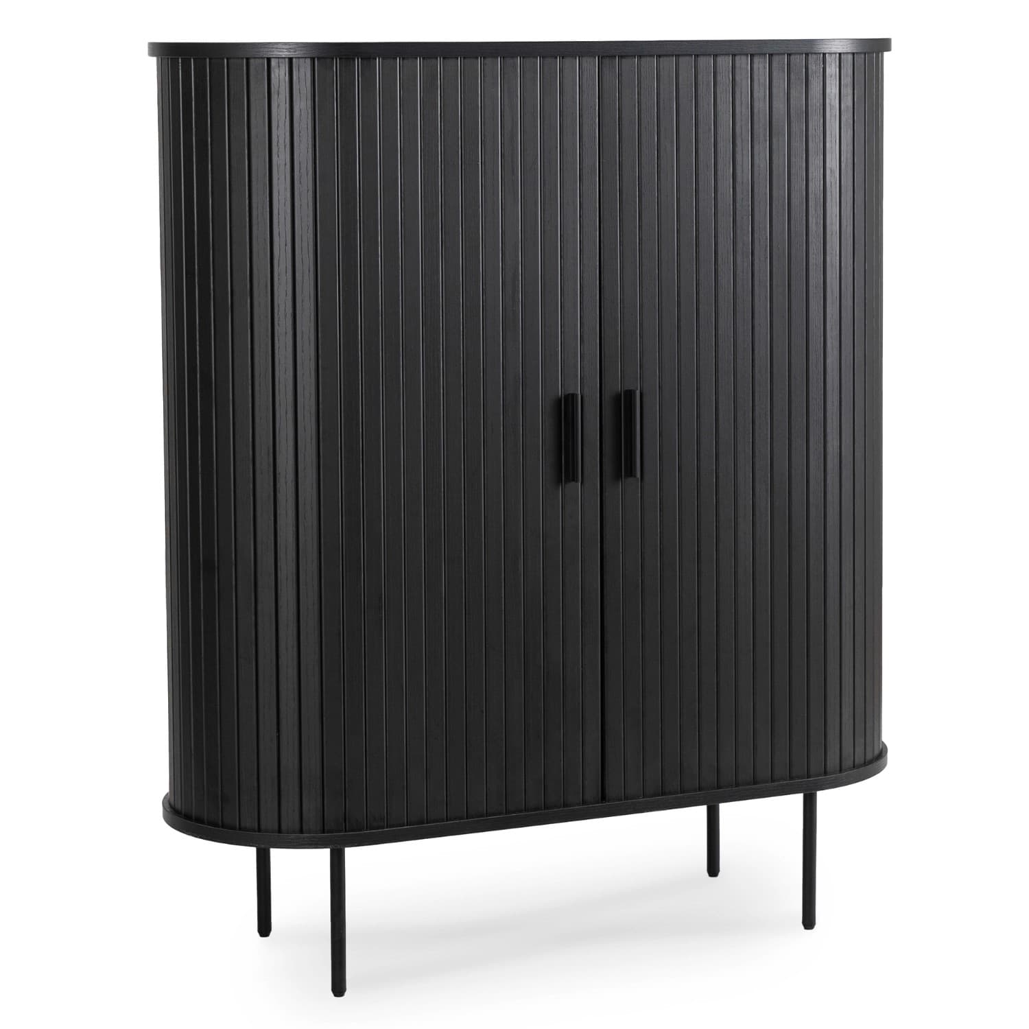 Komoda Trish 100 cm čierna
