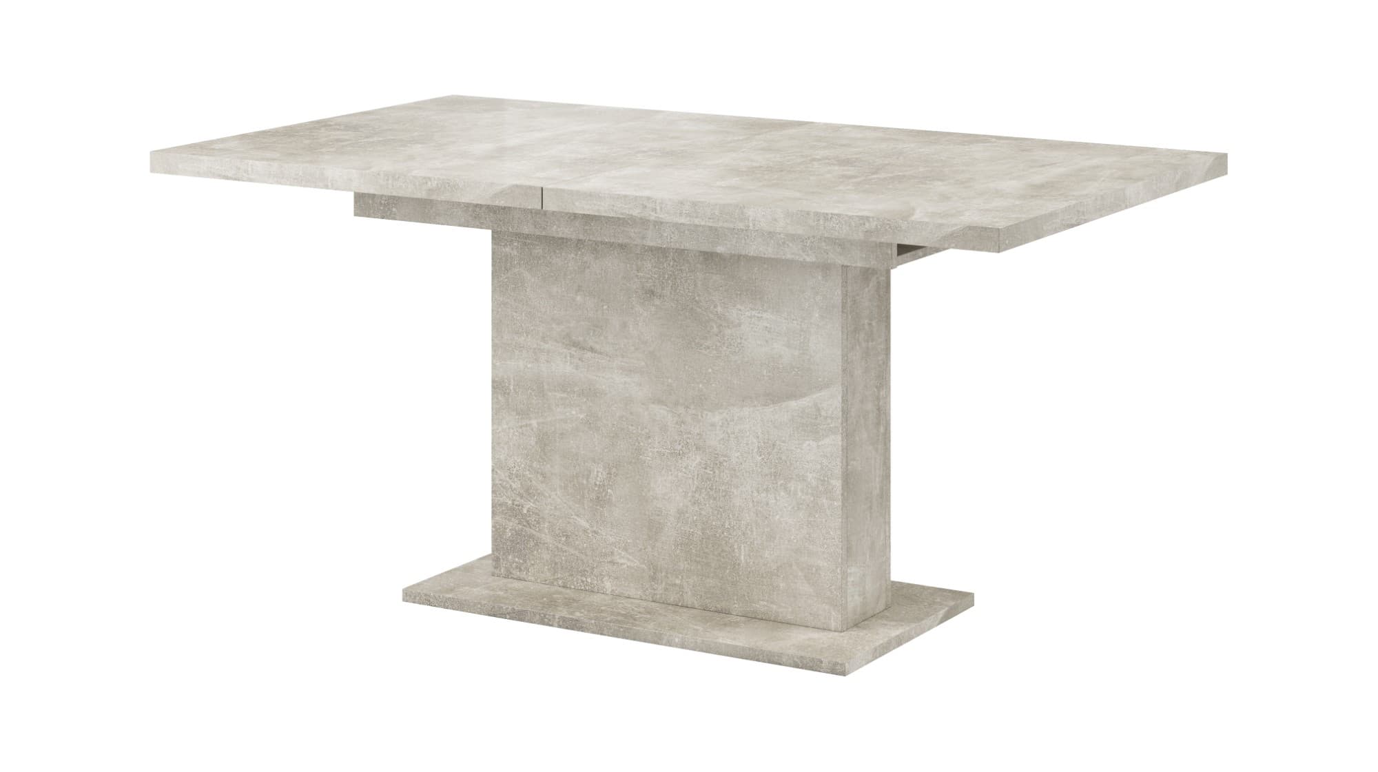 Jedálenský rozkladací stôl Giant 160/200 cm betón 1