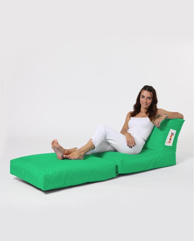 Záhradný sedací vak Siesta Sofa 55/40 cm/ 180/40 cm zelený