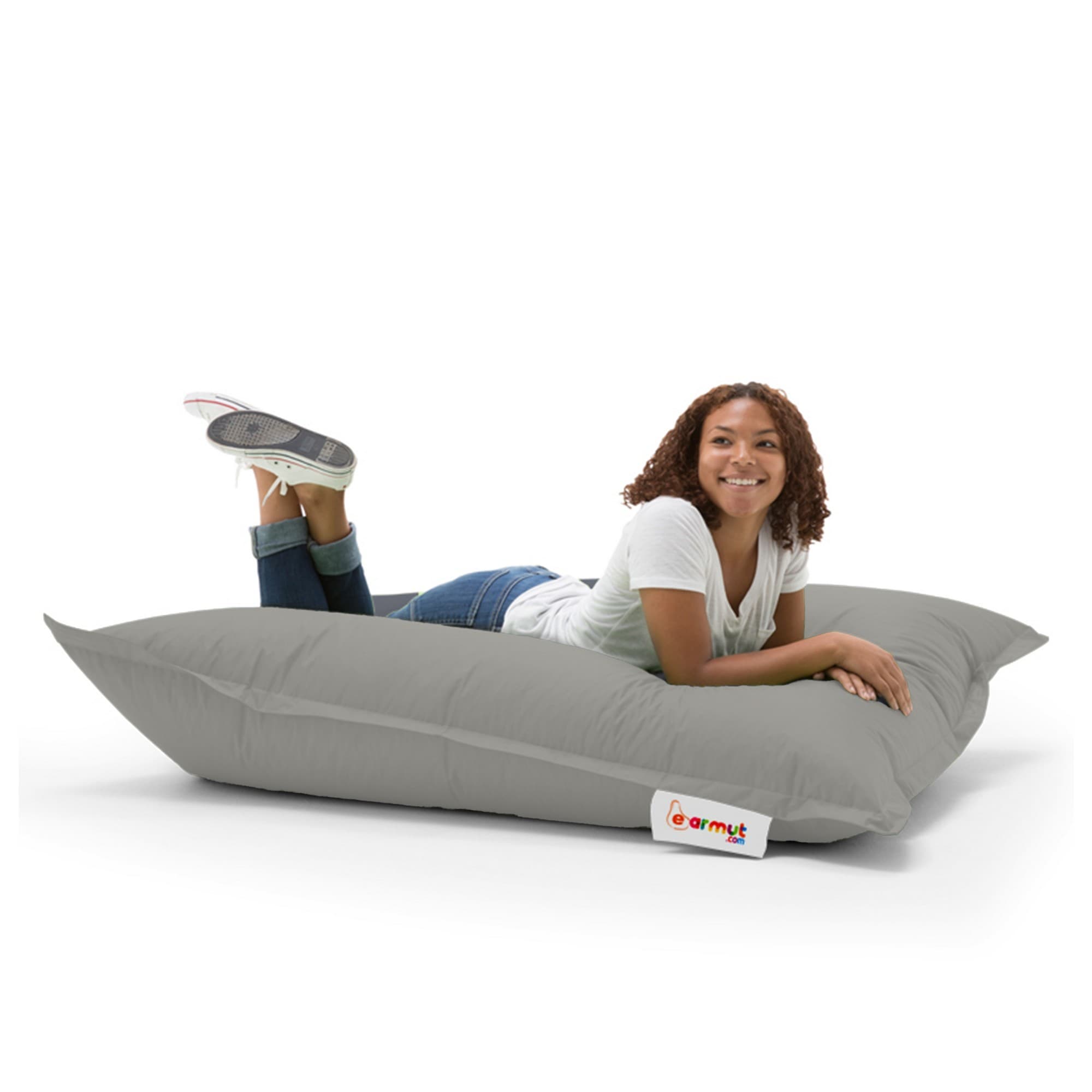 Záhradný sedací vak Cushion 100x100 cm sivý 1