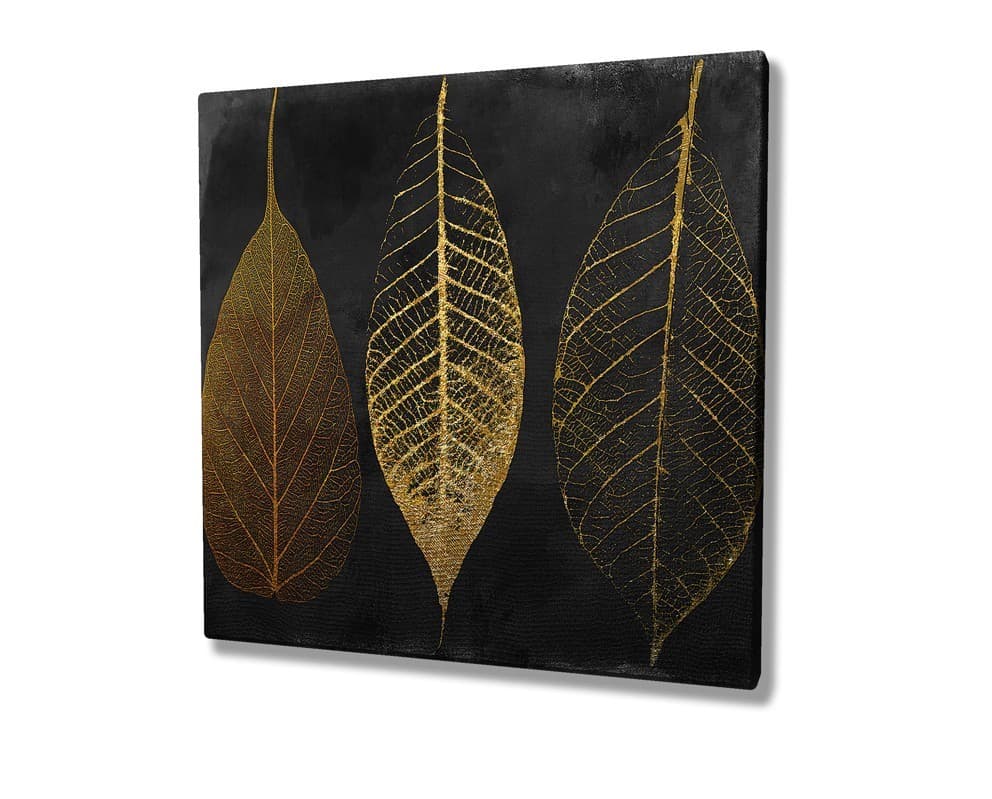 Obraz na plátne Leaves KC139 45x45 cm 1