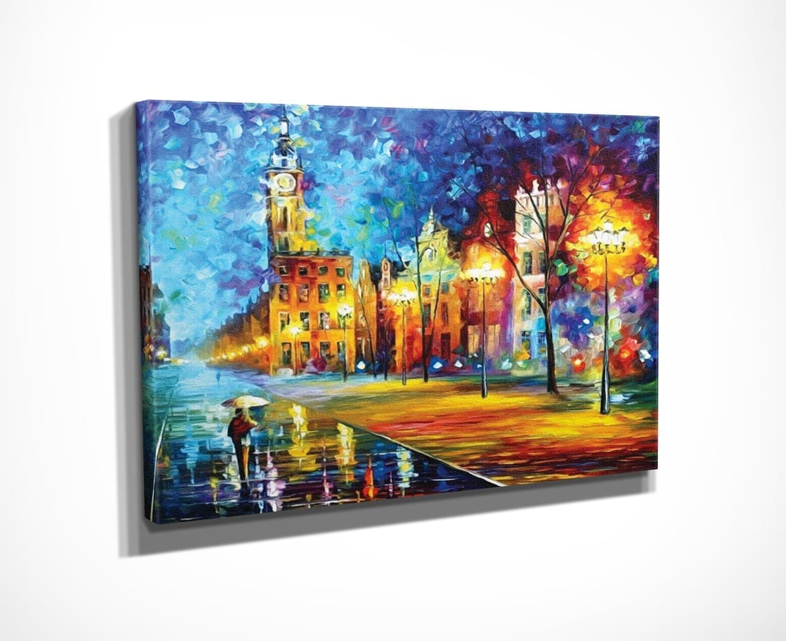 Obraz CLASSIFA 30x40 cm modrý/žltý 1