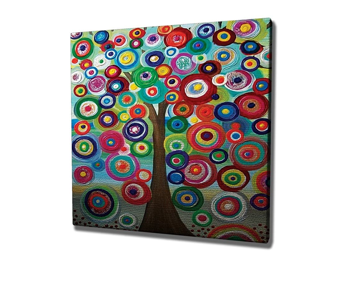 Obraz na plátne Wild tree KC264 45x45 cm
