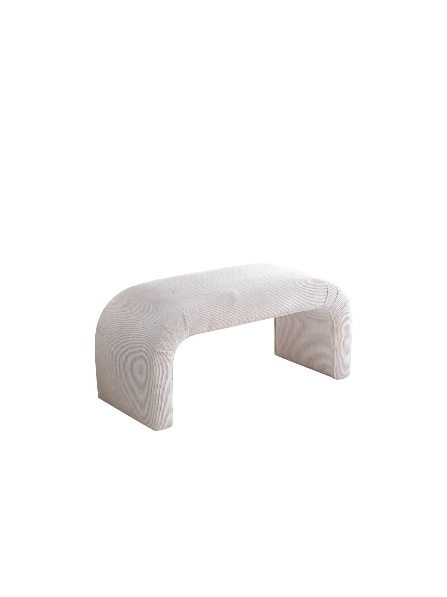 Taburet NU BENCH biely 1