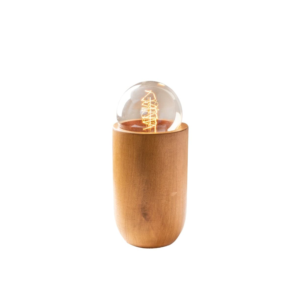 Stolová lampa Kavuk Egg hnedá 1