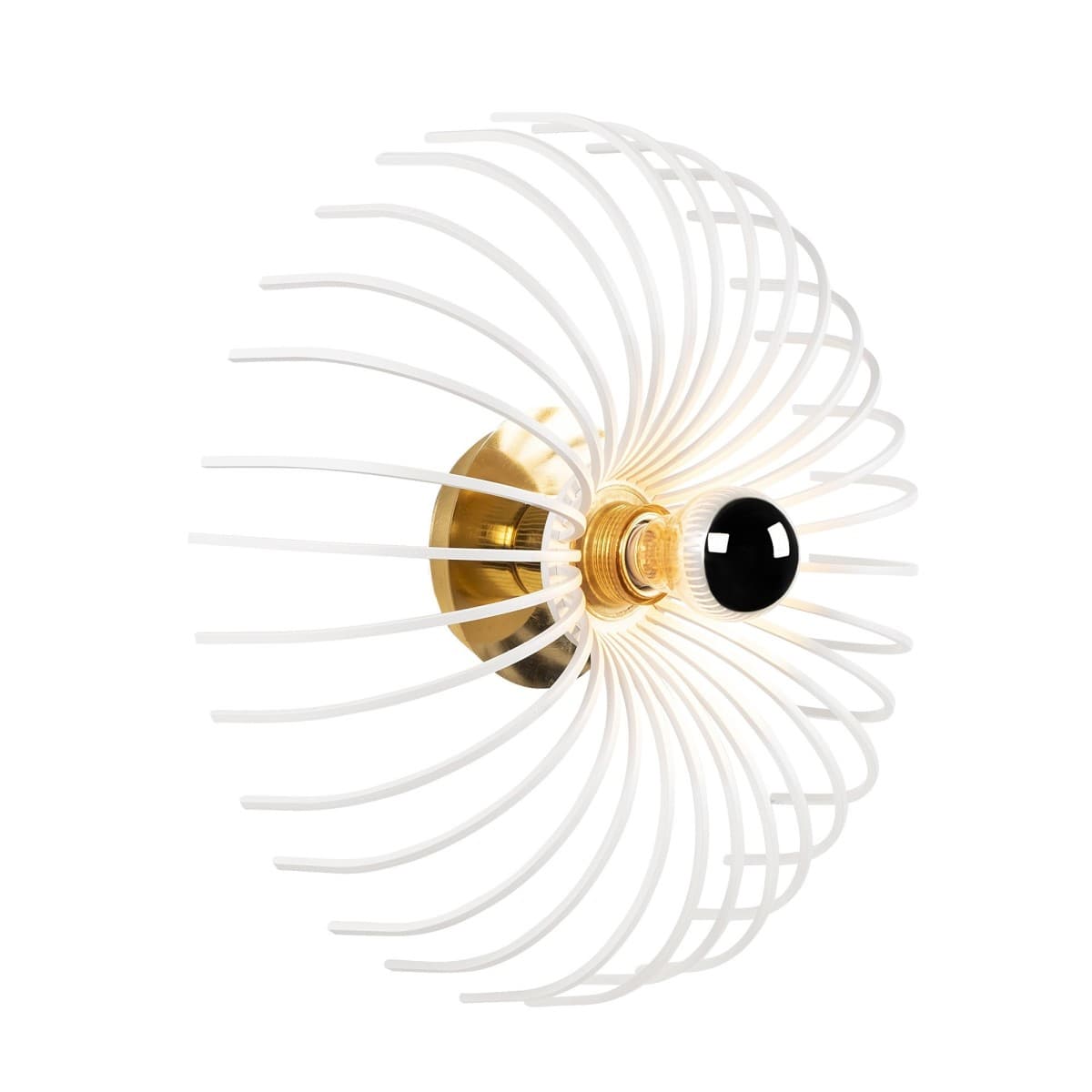 Nástenná lampa Aspendos II biela 1
