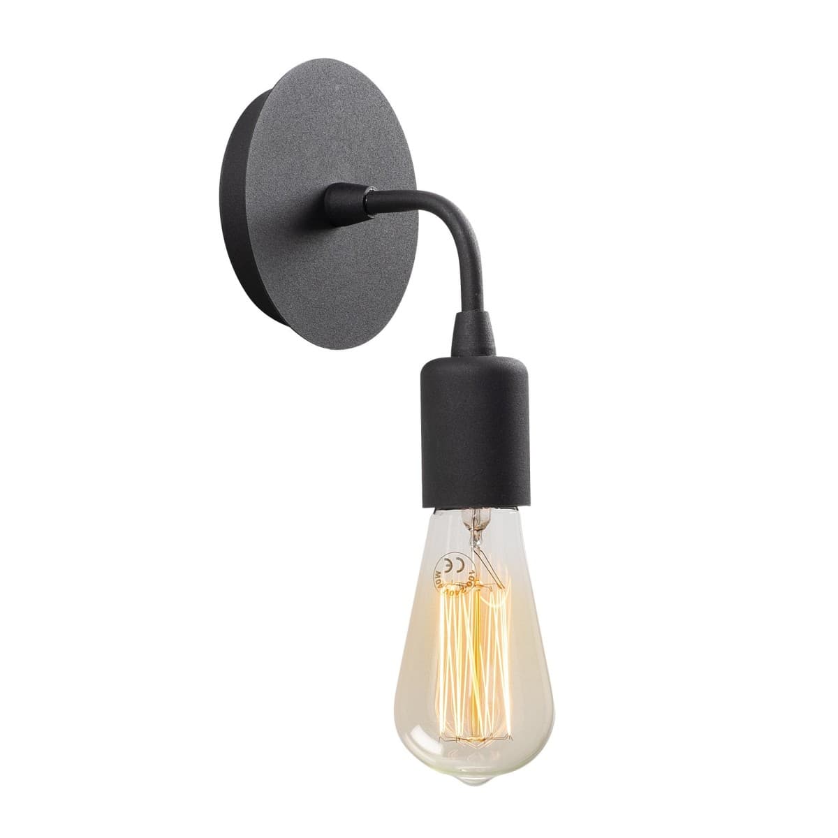 Nástenná lampa Harput I čierna 1