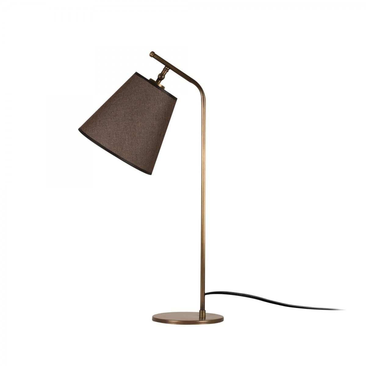 Stolová lampa Salihini mosadz