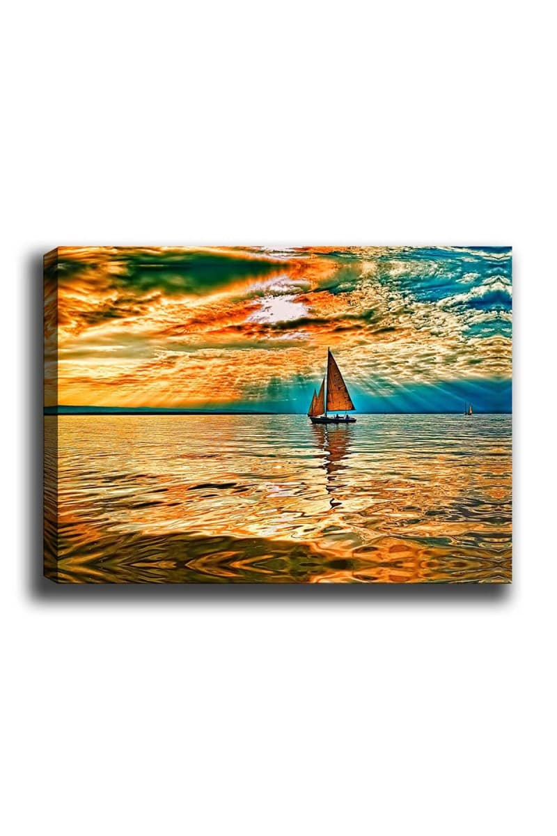 Obraz na plátne Boat trip 30x70 cm