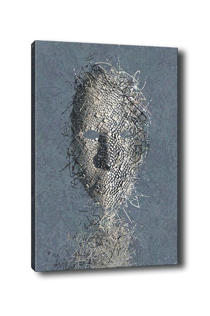 Obraz ŽELEZNÁ MASKA 70 x 100 cm 1