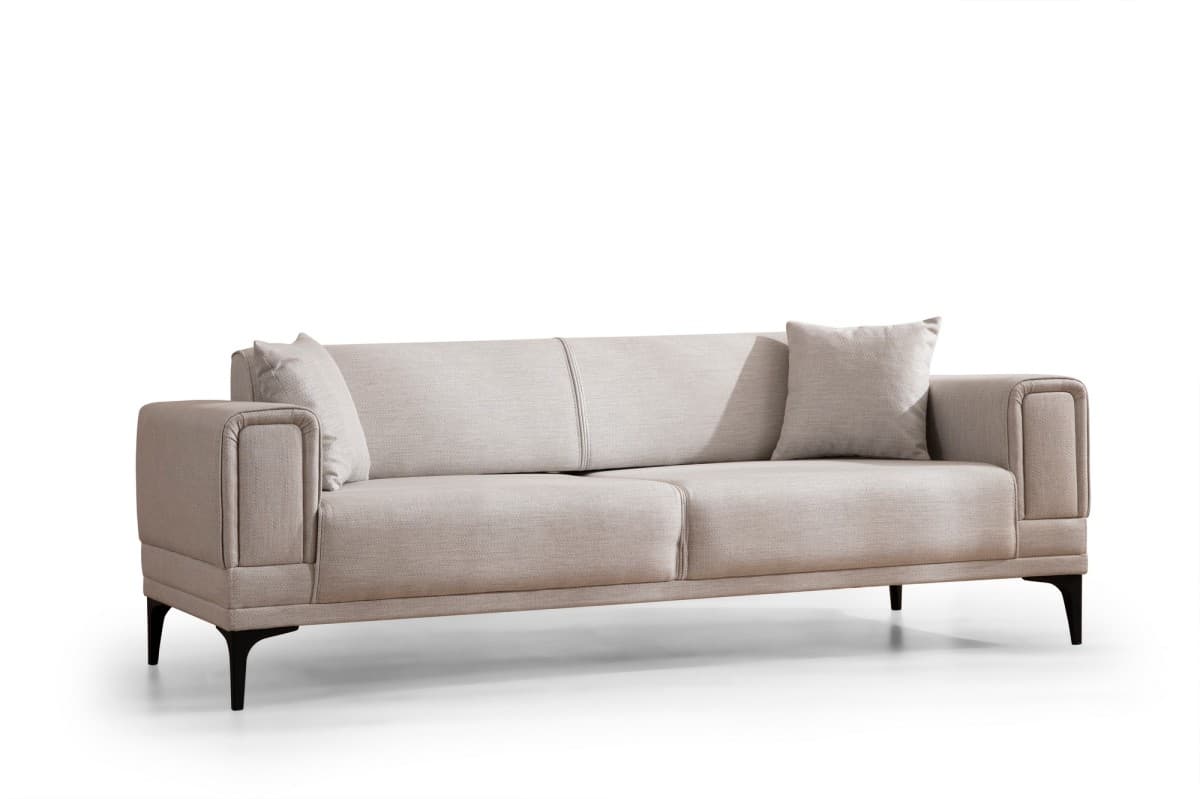 Trojmiestna rozkladacia pohovka Horizon 230 cm ecru