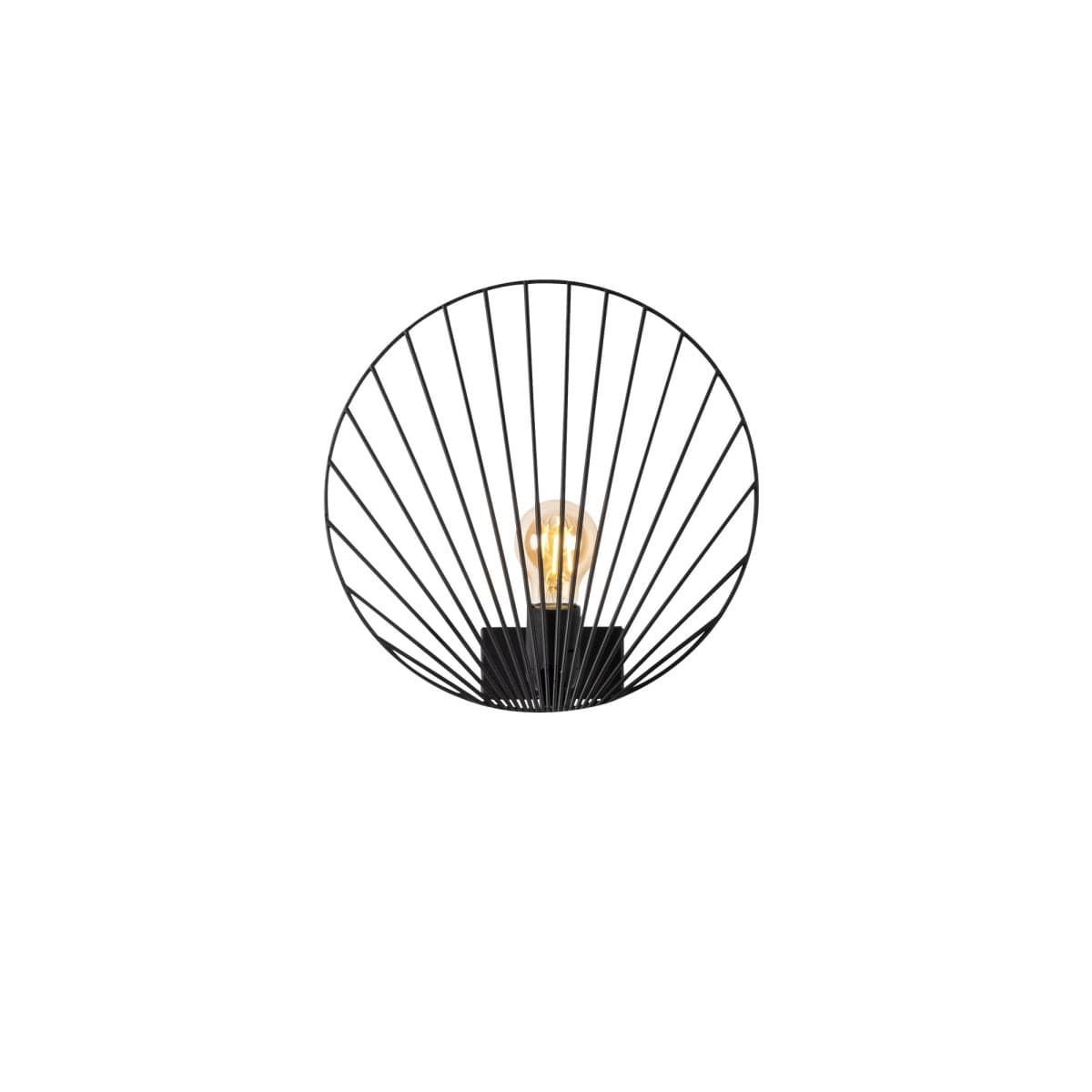 Nástenná lampa Byisoo čierna