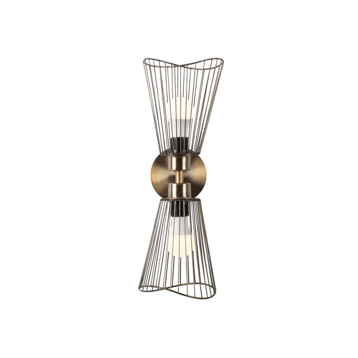 Nástenná lampa Zeyno zlatá