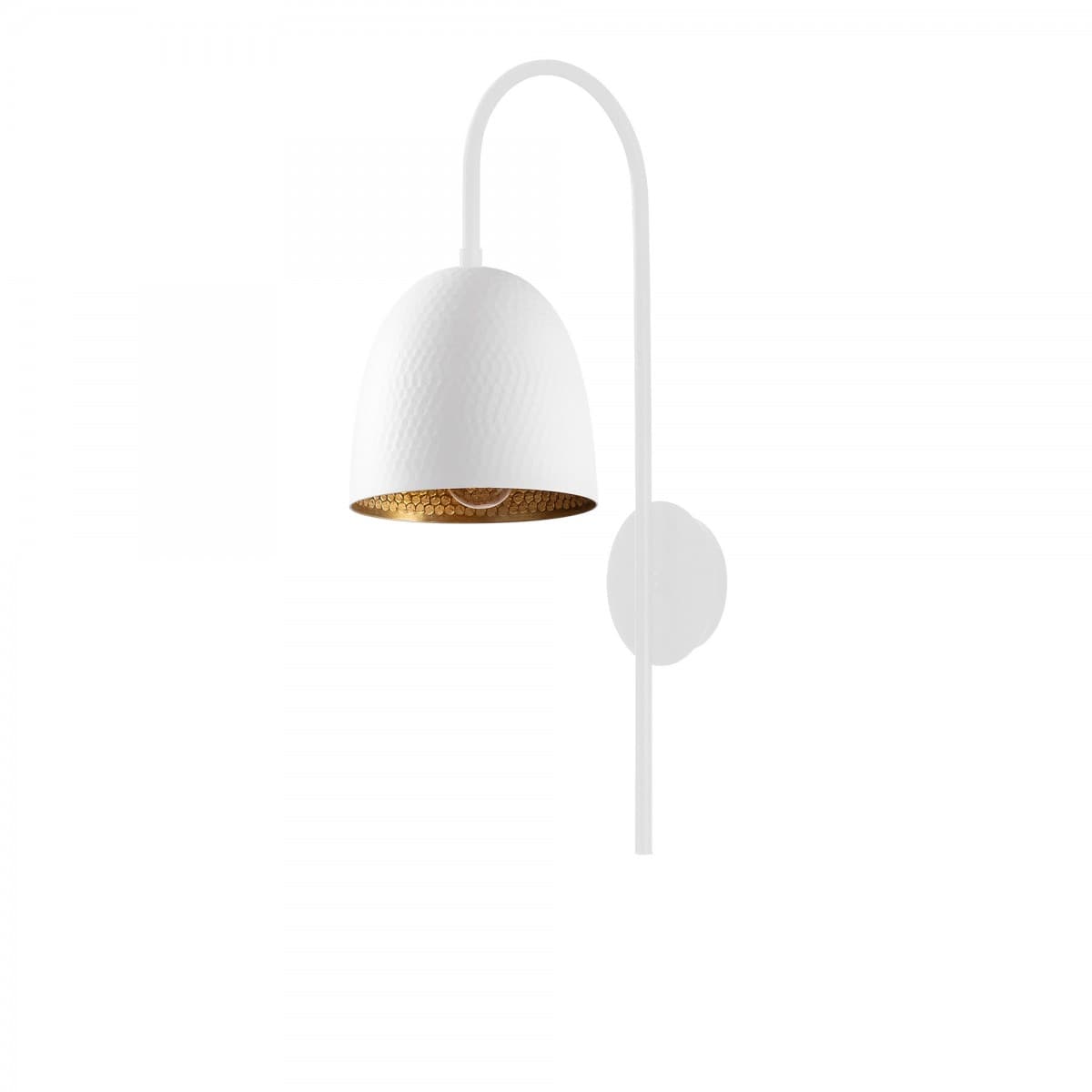Nástenná lampa Táto biela 1