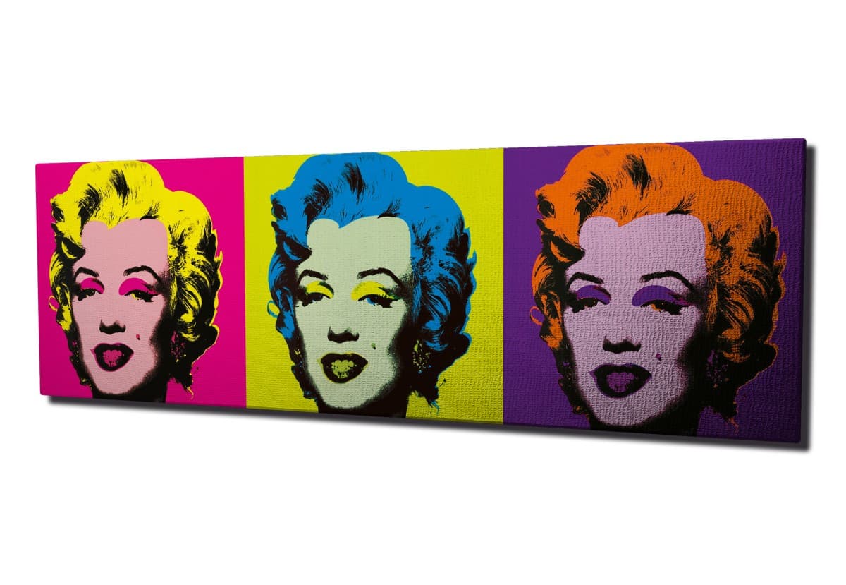 Reprodukcia obrazu Andyho Warhola Marilyn Monroe PC059 30x80 cm 1