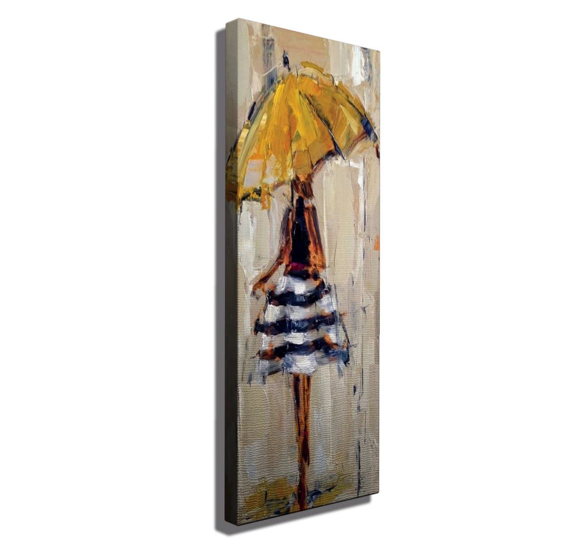 Obraz na plátne Rain ballet PC082 30x80 cm