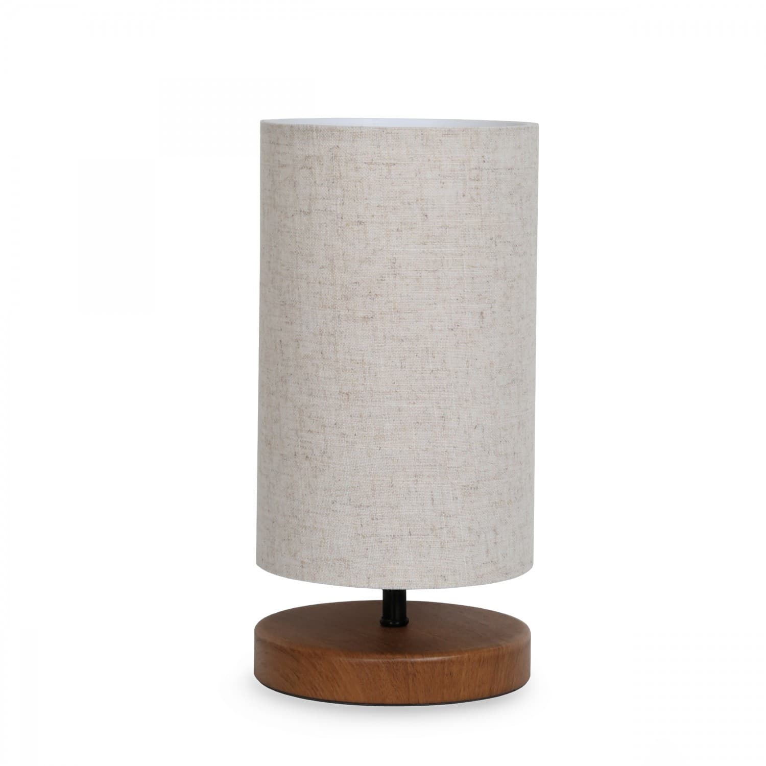 Stolná lampa Baras krémová/hnedá 1