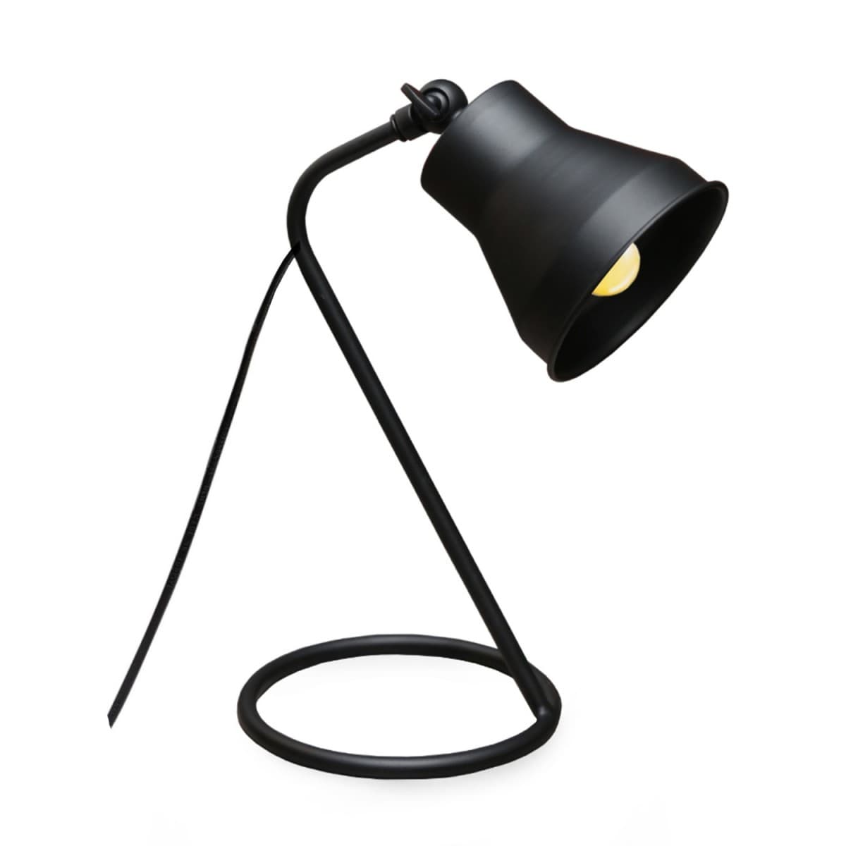 Stolná lampa Zerus čierna