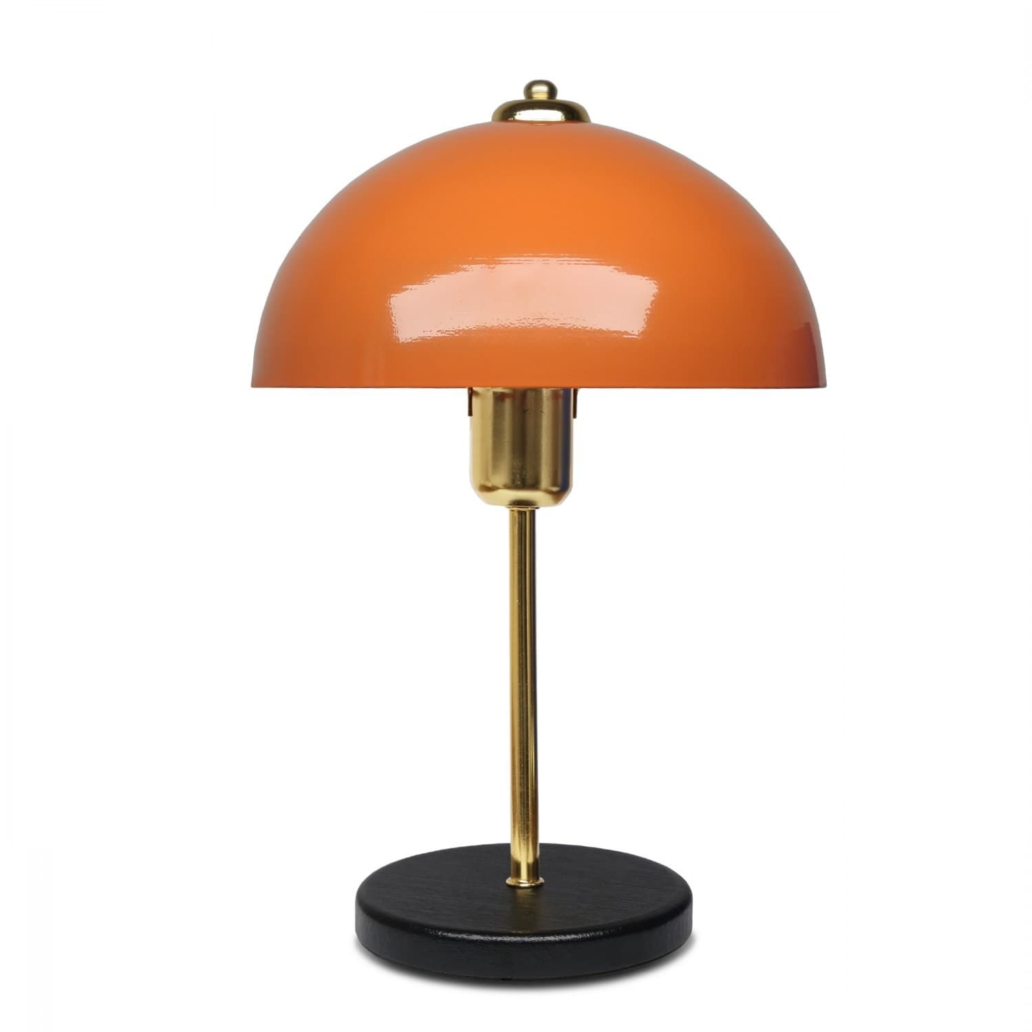 Stolná lampa Rety oranžová/zlatá 1