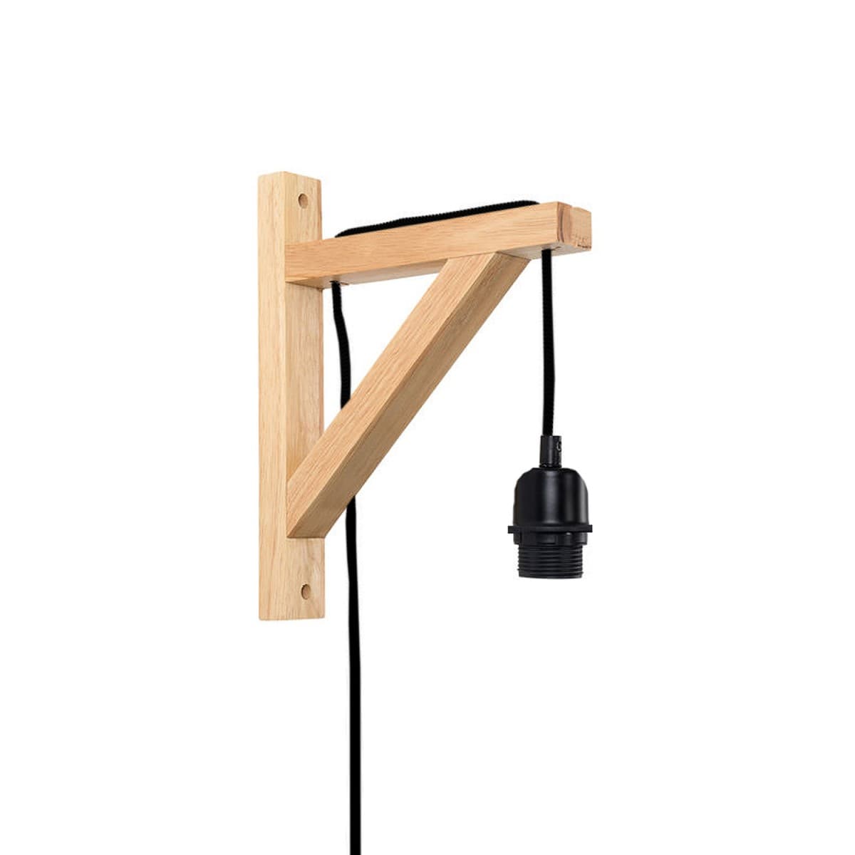 Nástenná lampa Popu čierna 1